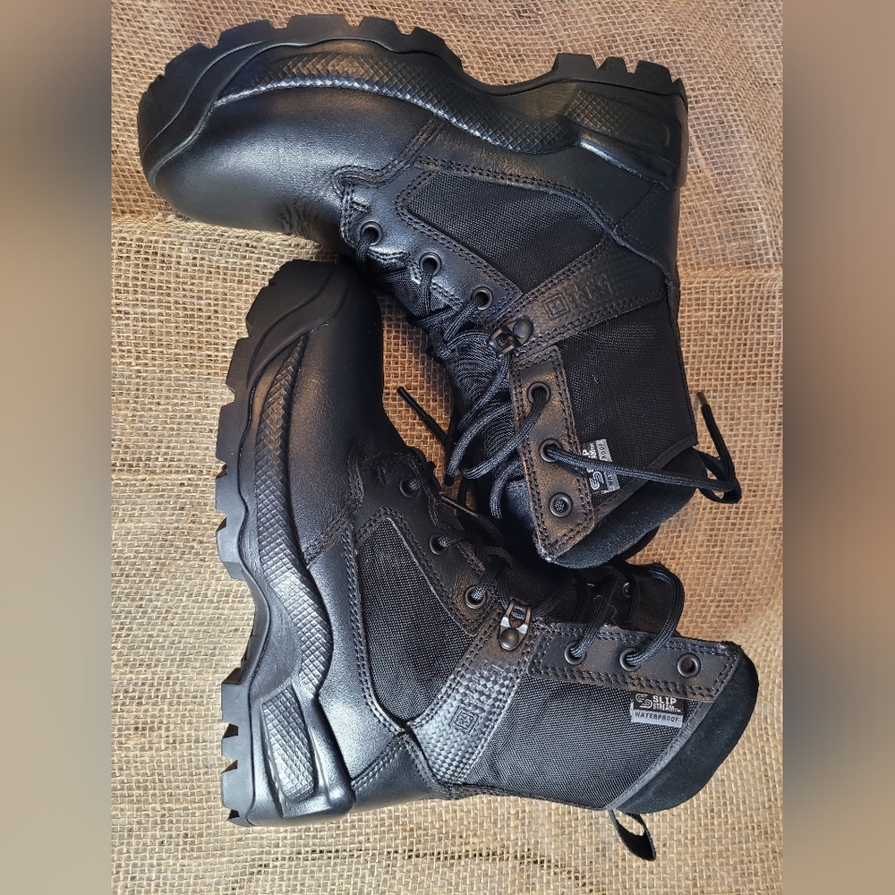 5.11 Tactical Women's Black Lace-Up Tactical Boots